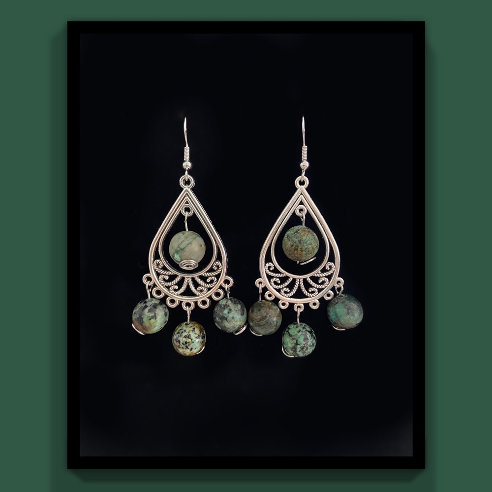 Silver Dangle Earrings